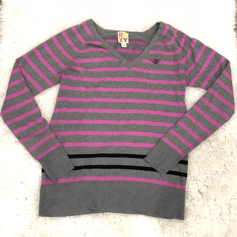 Pink/purple stripe long sleeve